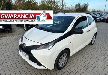 Toyota Aygo II Hatchback 5d 1.0 VVT-i 69KM 2014 Toyota Aygo 1,0 Benzyna 69 KM Salon PL GWARANCJA Zamiana Zarejestrowany