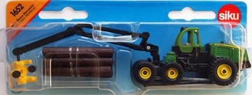 SIKU 1652 TRAKTOR LEŚNY JOHN DEERE HARVESTER 1:87