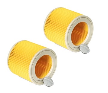 2x Filtr do KARCHER WD2 WD3 MV2 MV3 SE 4001, K A, NT 27/1 48/1, 6.414-552.0