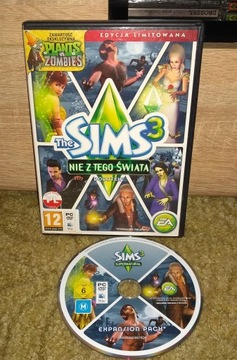THE SIMS 3 NIE Z TEGO ŚWIATA PL / BDB- /