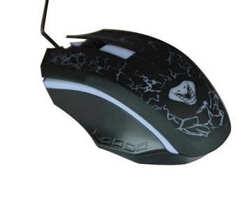 Mysz optyczna dla graczy USB podświetlana Cobra
