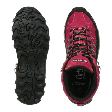 Женские треккинговые ботинки CMP RIGEL MID - 41, розовый, TREKKING