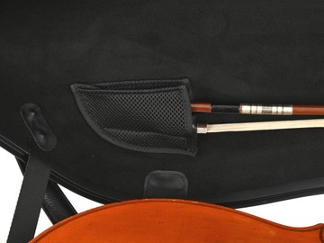 ArtMG Futerał wiolonczelowy, na wiolonczelę ARTESANO BK-B lekki