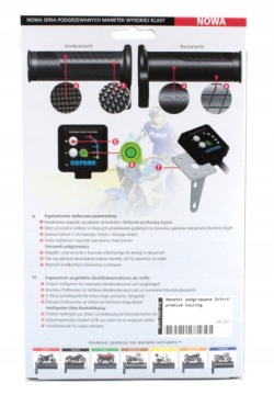 Ручки для мотоцикла с подогревом Oxford Hotgrips Premium Touring