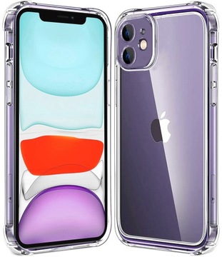 Etui PANCERNE ANTI SHOCK-WYSPA do IPHONE 11 +SZKŁO