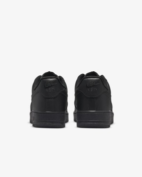 Buty Sportowe Męskie NIKE AIR FORCE 1 LOW '07 All Black Całe Czarne r 42