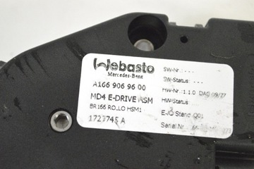 MERCEDES GLE250D W166 2017 MOTOR REGULACE STŘECHA POSUVNÉHO