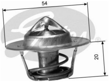 TERMOSTAT CADILLAC DEVILLE 4.1-5.7 ELDORADO 4.1-4.9 FLEETWOOD 4.5-5.7