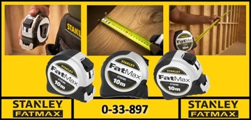 STANLEY Мера FATMAX XL 10 м x 32 мм 0-33-897