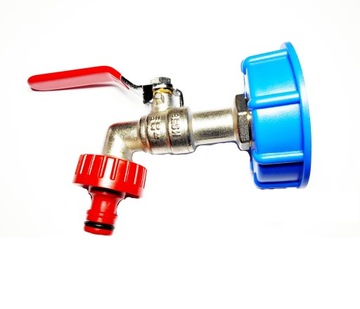 Zawór kran czerpalny 3/4 zbiornik 1000L mauzer IBC
