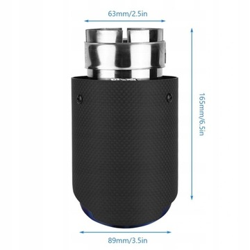 Насадка выхлопная Akrapovic 12097.
