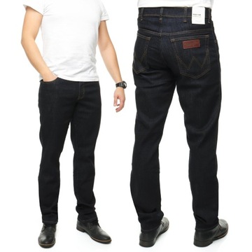 WRANGLER spodnie SLIM regular BLUE jeans TEXAS _ W30 L32