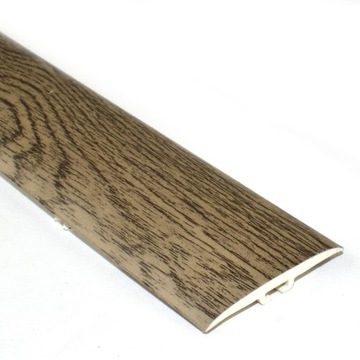 LISTWA PROGOWA DYLATACYJNA 36mm PVC DĄB 3P 1m