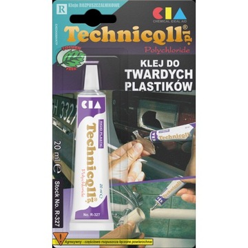 KLEJ DO TWARDYCH PLASTI 20ML