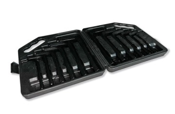 Klíče hex velké 12 ks z oceli S2 metrické 8 až 19 mm a palcové 3/8 až 3/4