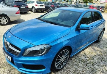 Mercedes Klasa A W176 Hatchback 5d Facelifting 180 122KM 2015 Mercedes-Benz Klasa A AMG sport line Super wyposazenie Super stan 1.6, zdjęcie 13