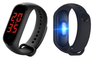СПОРТИВНЫЕ ЧАСЫ SMARTWATCH СПОРТИВНЫЙ РЕМЕСЛ SMARTBAND ЧЕРНЫЙ ТЕРМОМЕТР