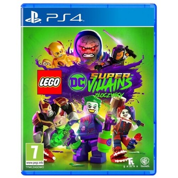 LEGO DC SUPER VILLAINS PL PS4 / PS5 / POLSKI DUBBING / SUPER ZŁOCZYŃCY /