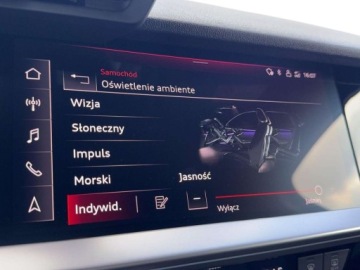 Audi A3 8Y Sportback 1.5 35 TFSI 150KM 2024 Audi A3 Sportback Reflektory LED Tempomat Sportowe fotele Ambiente plus Gw, zdjęcie 9