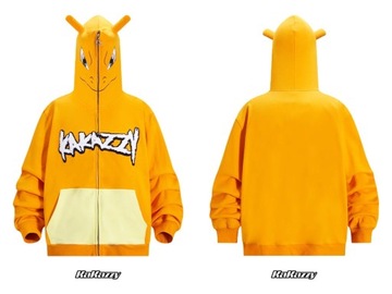 Kakazy full pull cosplay haftowana bluza zkapturem
