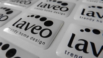 3D ВЫПУКЛЫЕ гелевые СТИКЕРЫ ЛОГОТИП КОМПАНИИ Любой Премиум ПРИНТ - 400 шт.