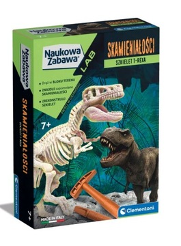 T-REX FLUO SKAMIENIAŁOŚCI T-REX ŚWIECĄCY CLEMENTONI 50858