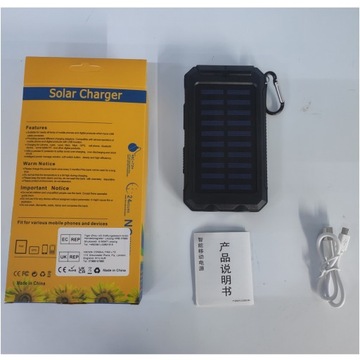ЗАРЯДНОЕ УСТРОЙСТВО ДЛЯ ТЕЛЕФОНА SOLAR POWERBANK 30000 мАч