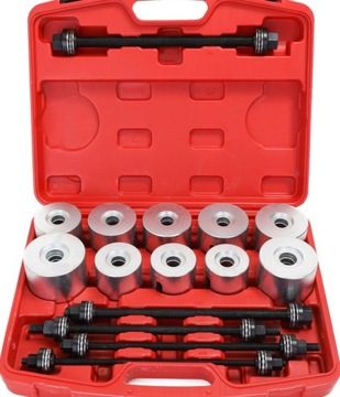 ŚCIĄGACZ TULEI ŁOŻYSK ADAPTERY PRASY PRASA 34-90mm FULL BOX WALIZKA MOCNE