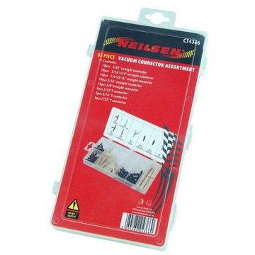 НАБОР ВАКУУМНЫХ СОЕДИНЕНИЙ ТРОЙНИК 65 шт.