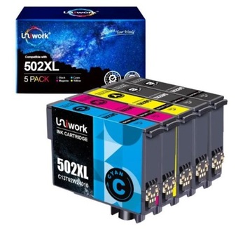 5 ЧЕРНИЛ ДЛЯ ПРИНТЕРА EPSON 502XL Home XP-5105