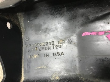 Накладка порога ПН, Mercedes ML W164 BDB