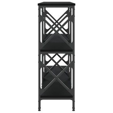 Консоль vidaXL Черный 156x28x80,5 см