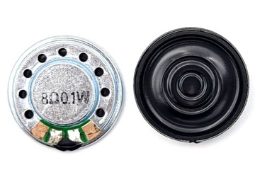 głośnik miniaturowy 2cm 20mm 0,1W 8 ohm