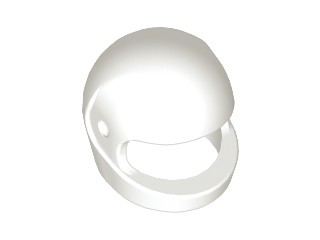 LEGO Akcesoria - Kask (2446) biały 4szt