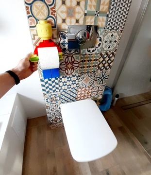 LEGO MAN Ванная комната Детский держатель для туалетной бумаги