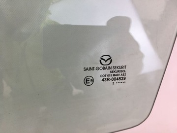MAZDA 3 13- SKLO (OKNO) DVEŘE LEVÝ PŘEDNÍ