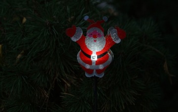 Zestaw LAMPEK ŚWIĄTECZNYCH MIKOŁAJ i GWIAZDA SOLAR