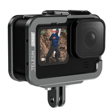 АЛЮМИНИЕВЫЙ ЗАЩИТНЫЙ КОРПУС TELESIN ДЛЯ КАМЕРЫ GOPRO HERO 11/10/9