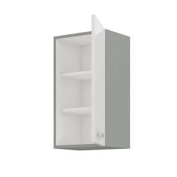 Meble kuchenne narożne 260x270 cm / biały połysk