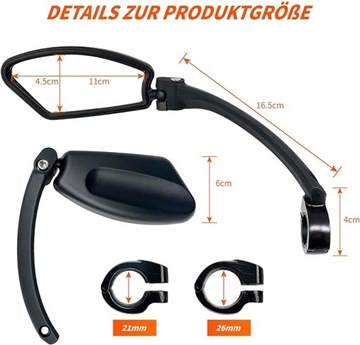 ВЕЛОСИПЕДНОЕ ЗЕРКАЛО HOMIEWAY СКЛАДНОЕ ВЕЛОСИПЕДНОЕ ЗЕРКАЛО ЗАДНЕГО ВИДА