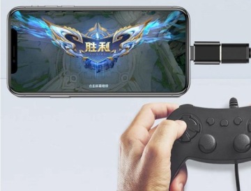 АДАПТЕР ДЛЯ IPHONE LIGHTNING НА OTG USB 3.0 МЕТАЛЛ