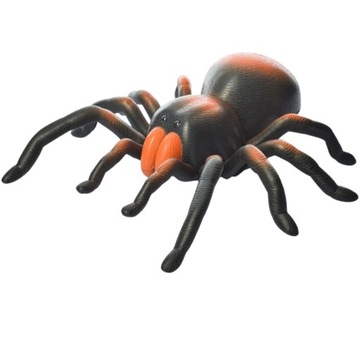 Гигантский паук-тарантул с дистанционным управлением и роботом с дистанционным управлением ходит страшно