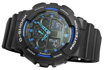 Pánske hodinky CASIO G-SHOCK GA-100-1A2ER + BOX