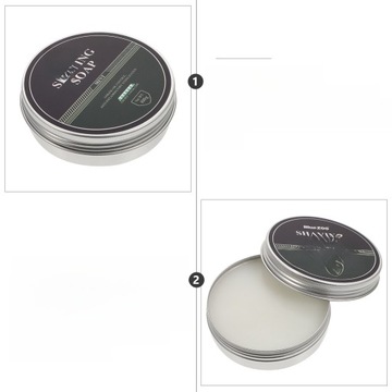 MĘSKIE MYDŁO DO GOLENIA NAWILŻAJĄCE I PRAKTYCZNE ŁAGODNE SKÓRY