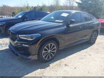 BMW X6 G06 2021 BMW X6 M50I 2021 4.4l 4.4 Benzyna 523KM, zdjęcie 1