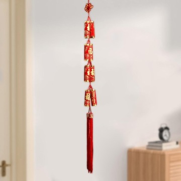 Кулон «Год Дракона» Кулон «Китайский Новый год» Красный Длина 70 см Ширина 4 см