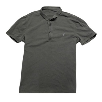 ALLSAINTS _ PIĘKNA KOSZULKA POLO Z LOGO _ M/L