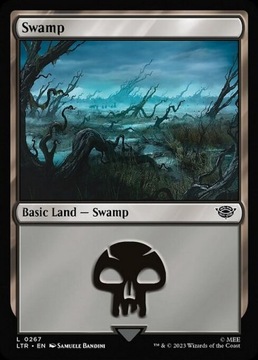 MTG LTR #267 Swamp