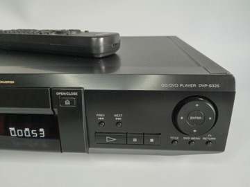 Sony DVP-S325 DVD/CD/VIDEO CD-проигрыватель с пультом дистанционного управления