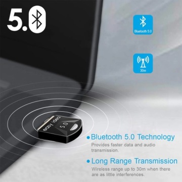 USB-адаптер Bluetooth v5.0, приемник BT 5.0